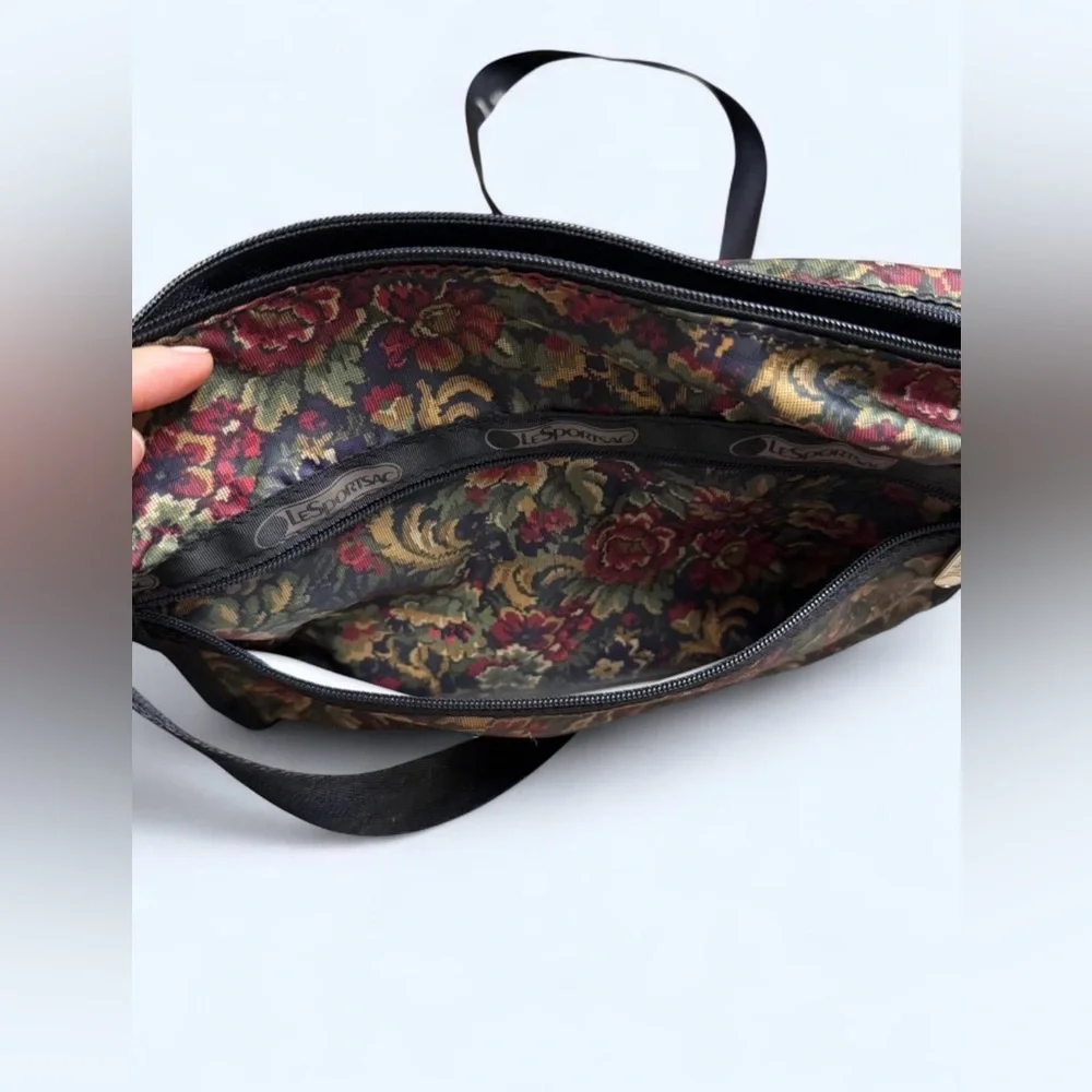 Lesportsac floral crossbody